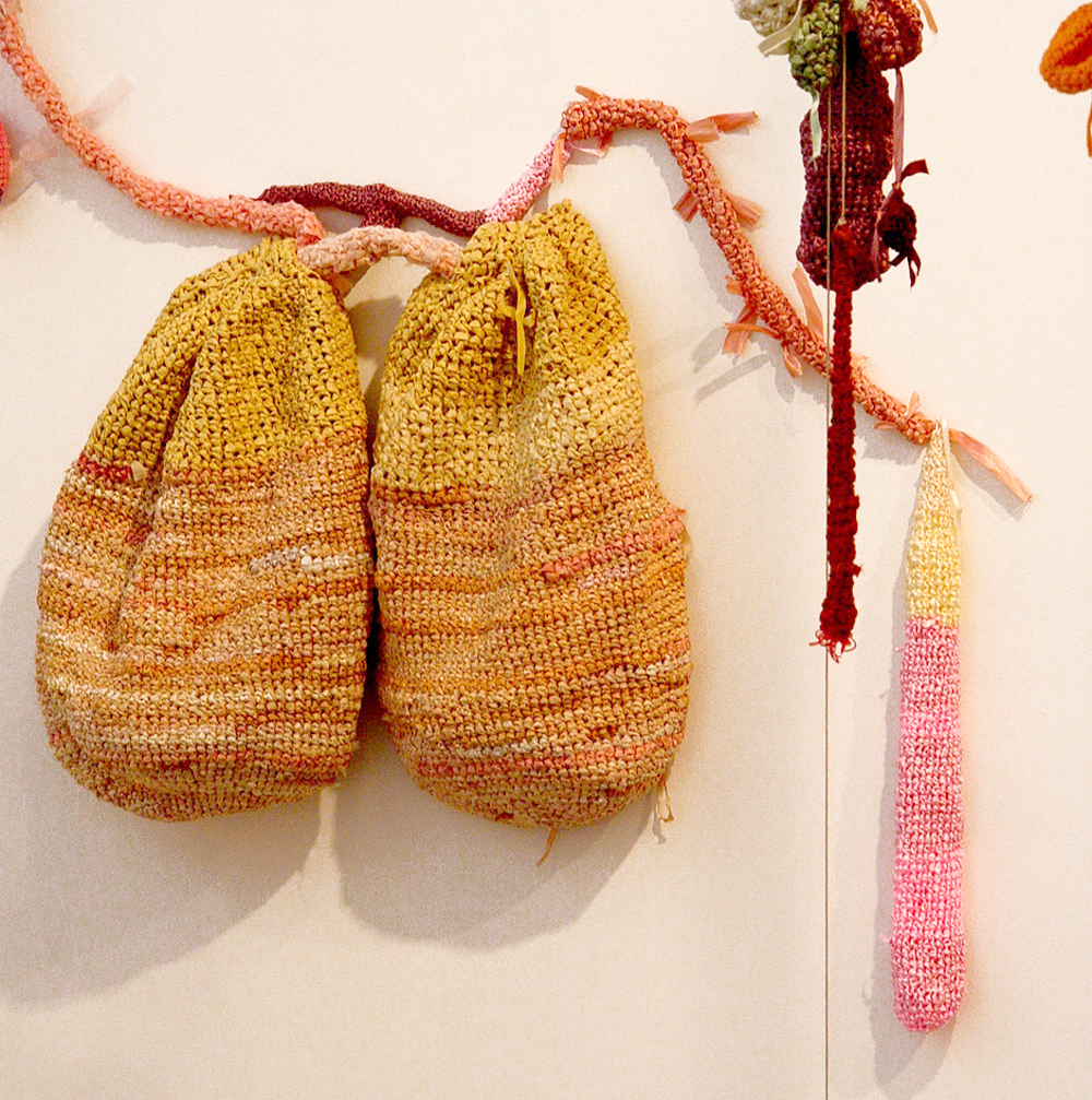 Mary Tuma 2004 knit artwork