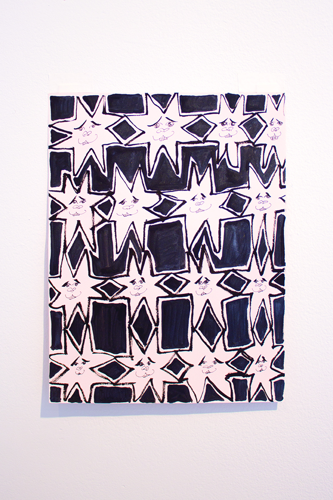 Stars Aplenty, from the exhibit <strong>FINE LINE</strong> at ADA in 2017